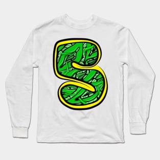 Number 5 Long Sleeve T-Shirt